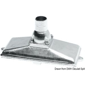 Osculati Succhiarola in acciaio inox AISI 316 Succhiarola inox Ø 25 mm orizzontale