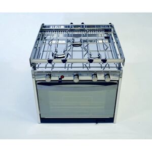 Techimpex Cucina a 3 fuochi Altura con forno