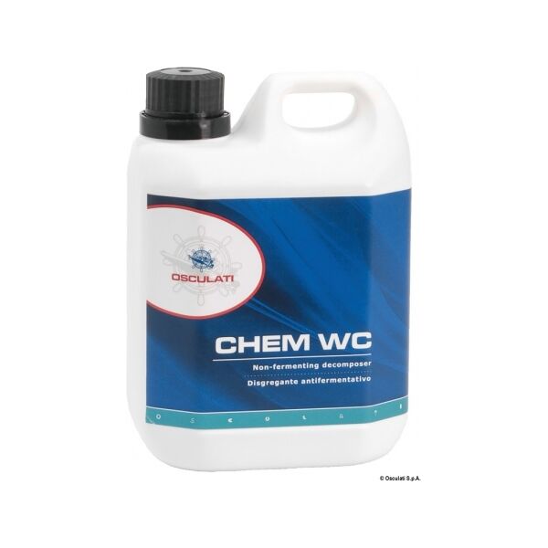 osculati disgregante chem wc antifermentativo per wc chimici e serbatoi acque nere