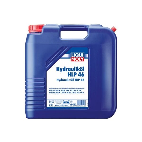 liqui moly olio idraulico lubrificante hlp 46 20 lt. 1110