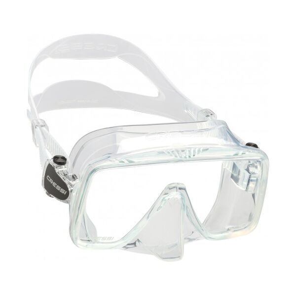 cressi maschera subacquea sf1 monovetro trasparente