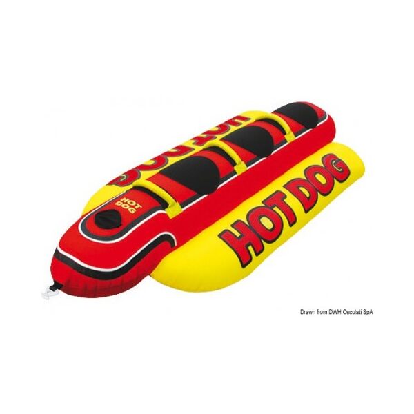 airhead gonfiabile da traino hot dog 3p