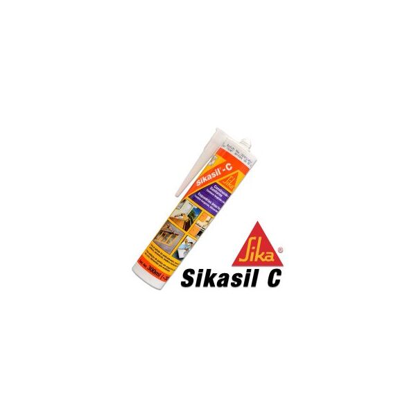 sika sil c sigillante siliconico nero