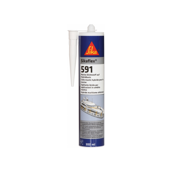 sika flex 591 sigillante monocomponente 300 ml. nero