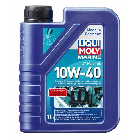 liqui moly olio motore 4t marine 10w-40 20 lt. 25060