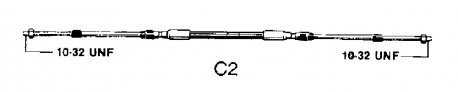 Ultraflex Cavo telecomando C2 19' Ft. 5.8 m.