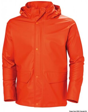 Helly Hansen Giacca da barca Gale Rain arancione S