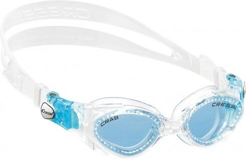 Cressi Occhialini Crab Kid per bambini Azzurro Trasparente