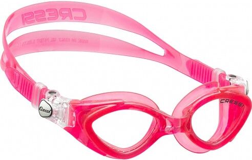 Cressi Occhialini King Crab per bambini Rosa Trasparente