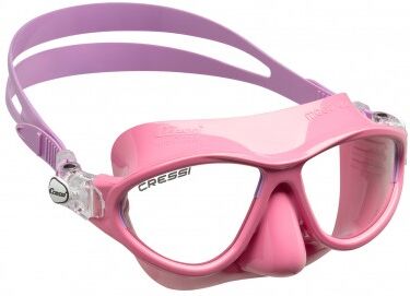 Cressi Maschera subacquea Moon bivetro Rosa