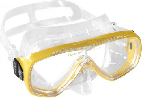 Cressi Maschera subacquea Onda monovetro Giallo