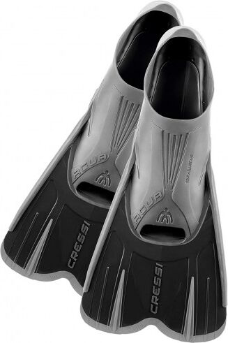 Cressi Pinne a scarpetta Agua Short Fins nere 39-40