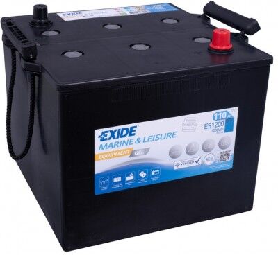 EXIDE Batteria Equipment GEL 12 V 110 Ah per avviamento e servizi ES1200