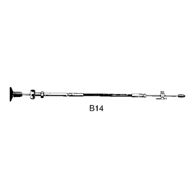 Cavo di controllo Ultraflex B14 - 15 piedi - Motore entrobordo Cavo di controllo Ultraflex B14 - 15 piedi - Motore entrobordo
