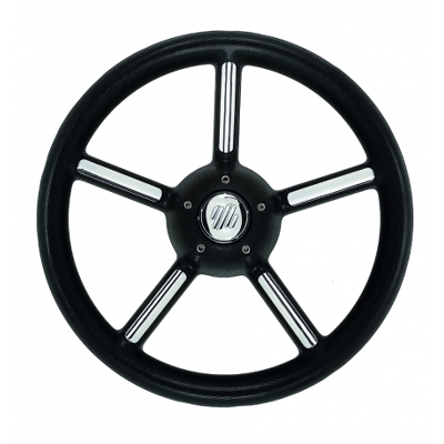 Ultraflex Volante V56 da Ø 350 mm. con impugnatura in plastico morbido Nero Ø 350 mm. Ultraflex Volante V56 da Ø 350 mm. con impugnatura in plastico morbido Nero Ø 350 mm.