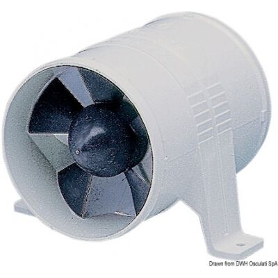 Ventilatore assiale Attwood 6 m³ 12 V - Portata 6 m³ Ventilatore assiale Attwood 6 m³ 12 V - Portata 6 m³