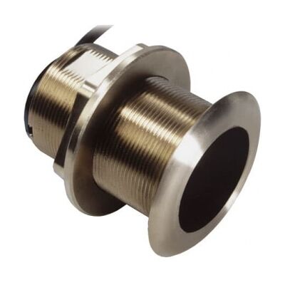 Trasduttore profondità/temperatura in bronzo a basso profilo Raymarine - 600W, inclinazione 20° Trasduttore profondità/temperatura in bronzo a basso profilo Raymarine - 600W, inclinazione 20°