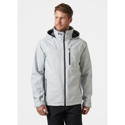 Helly Hansen Giacca da barca Crew Hooded 2.0 M 853 GREY FOG Helly Hansen Giacca da barca Crew Hooded 2.0 M 853 GREY FOG