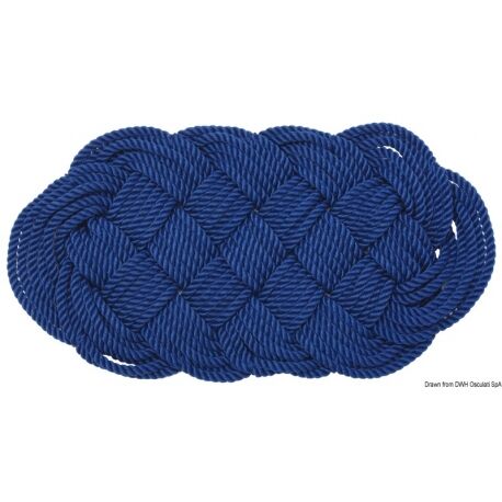 Osculati Zerbino Zerbino nylon 72 x 37 cm blu