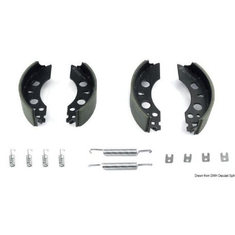 Osculati Kit freni OEM AL-KO per carrelli 1220328 2035