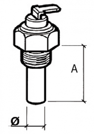 VDO Sensore temperatura olio 50°-150° M14x1.5
