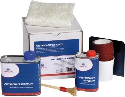 Osculati Vetrokit epoxy Kit Riparazione vetroresina