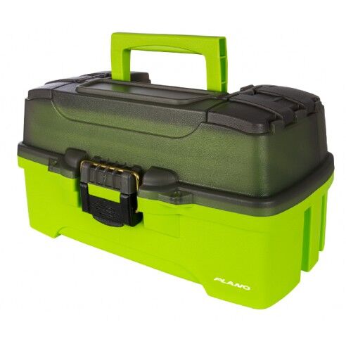 Plano One-Tray valigetta per attrezzatura da pesca verde
