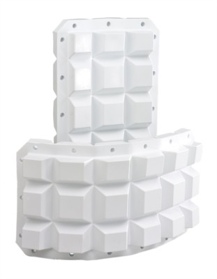 Plastimo Parabordo Waffle Bianco M1