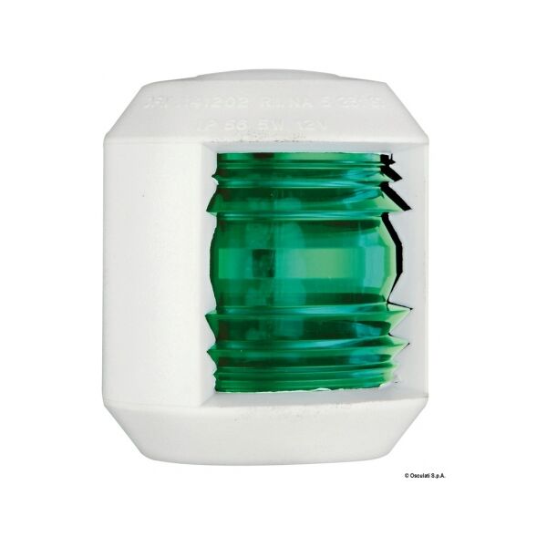 osculati luci di via utility compact fanale utility 88 verde/bianco