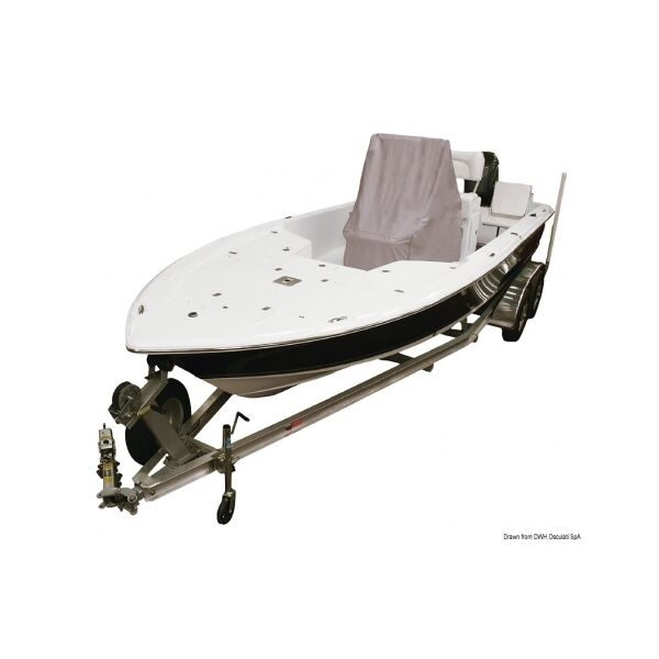 osculati copriconsolle impermeabile per barca e gommone grigio m4