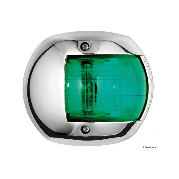 osculati fanale classic 12 inox verde