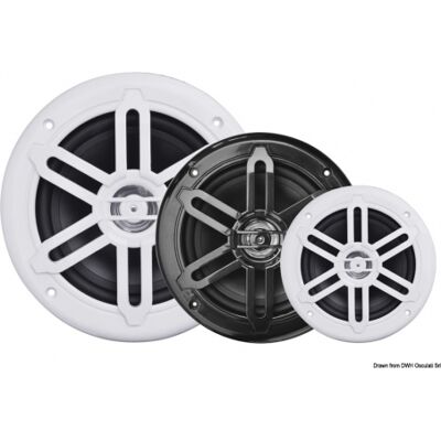 Osculati Casse stereo doppio cono Casse stereo doppio cono bianche 5,25" 2X80W Osculati Casse stereo doppio cono Casse stereo doppio cono bianche 5,25" 2X80W