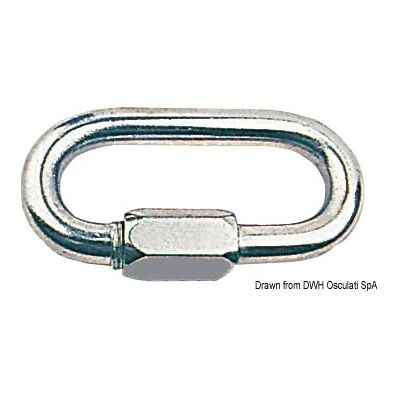 Moschettone in Acciaio Inox Osculati - 10mm - Moschettone Moschettone in Acciaio Inox Osculati - 10mm - Moschettone