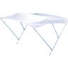 TREM Tendalino 3 archi "Sombrero White Strong", altezza 110 cm. 170 cm. Bianco