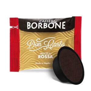 Borbone 50 Caffè Rossa Don Carlo Capsule Compatibili Lavazza A Modo Mio