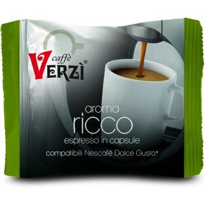 Verzì 50 Capsule Dolce Gusto Compatibili Caffè d'Italia VERZI Ricco