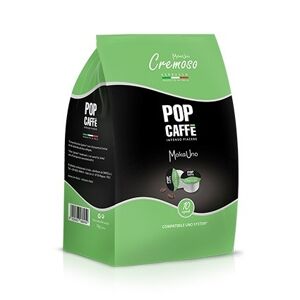 Pop 100 Capsule UNO SYSTEM Compatibili Caffè MOKA-UNO Cremoso .2