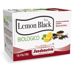 Sandemetrio 18 Filtri di Lemon Black Tea BIO