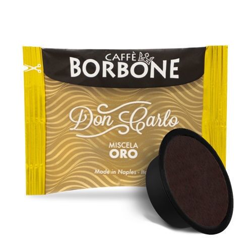 Borbone 200 Capsule Oro Don Carlo Compatibili Lavazza A Modo Mio