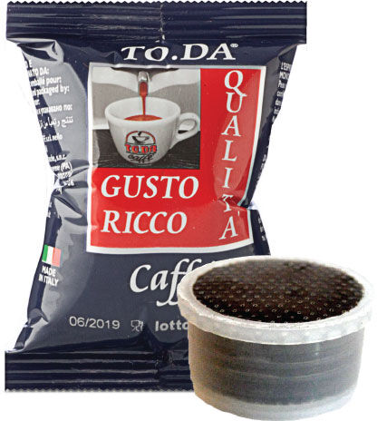 ToDa 100 Capsule Espresso Point Gattopardo Gusto Ricco Compatibili