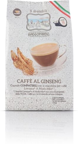 ToDa 16 Capsule A Modo Mio Gattopardo Ginseng Compatibili