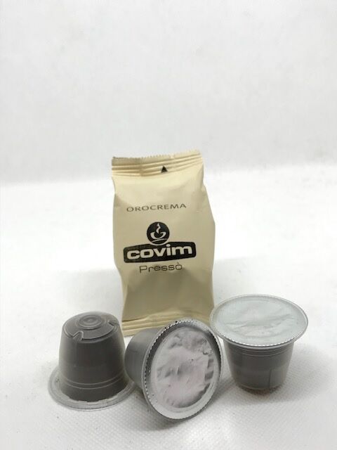 Covim 50 Capsule Caffè OroCrema Pressò Nespresso Compatibile