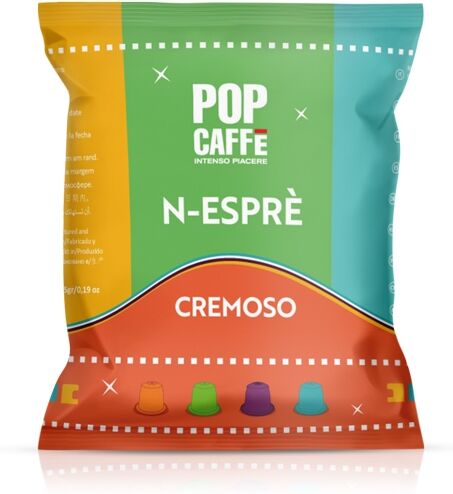 Pop 100 Capsule Caffè Compatibili Nespresso N-Esprè Cremoso .2