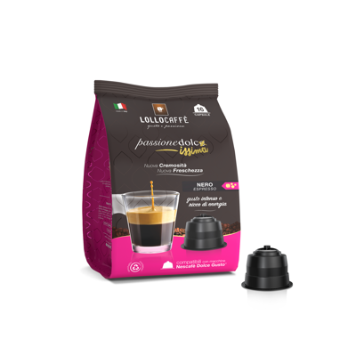Lollo Caffè - Nero - Dolce-Gusto Compatibile - Capsule di caffè Lollo Caffè - Nero - Dolce-Gusto Compatibile - Capsule di caffè
