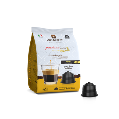 Lollo Caffè - Lollo Oro - compatibile Dolce-Gusto - Capsule - Capsule di caffè Lollo Caffè - Lollo Oro - compatibile Dolce-Gusto - Capsule - Capsule di caffè
