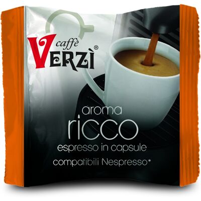 Verzì 100 Capsule Nespresso Compatibili Ricco Verzi Caffè Verzì 100 Capsule Nespresso Compatibili Ricco Verzi Caffè