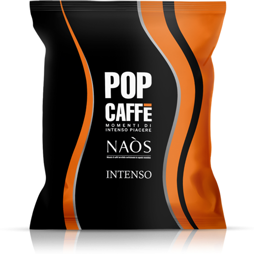 Pop 100 Capsule Caffè Compatibili Nespresso Naos Intenso .1