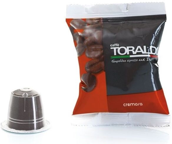 Toraldo 100 Capsule Nespresso Compatibile Miscela Cremosa