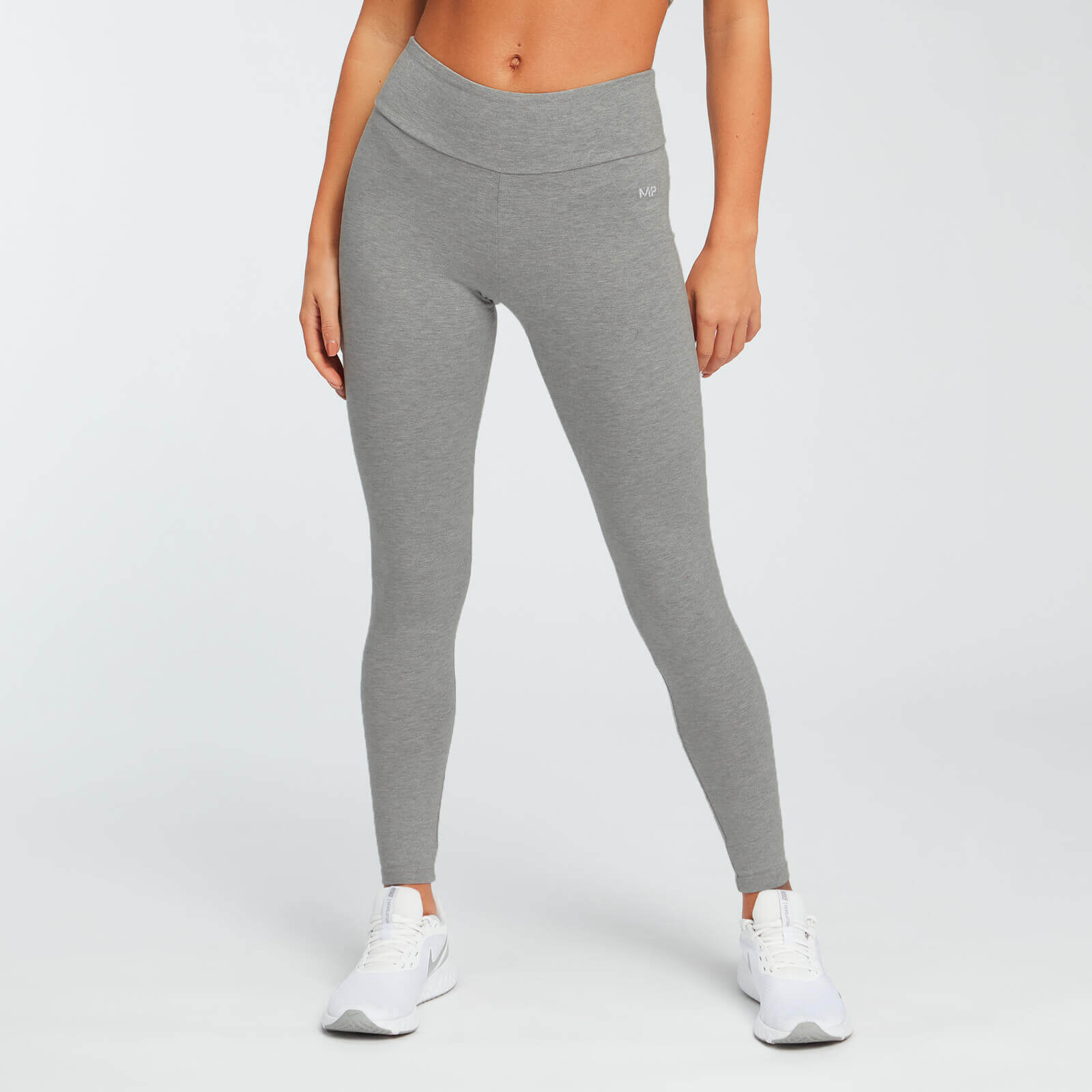 Myprotein Leggings Essentials MP - Grigio mélange - XXL Myprotein Leggings Essentials MP - Grigio mélange - XXL