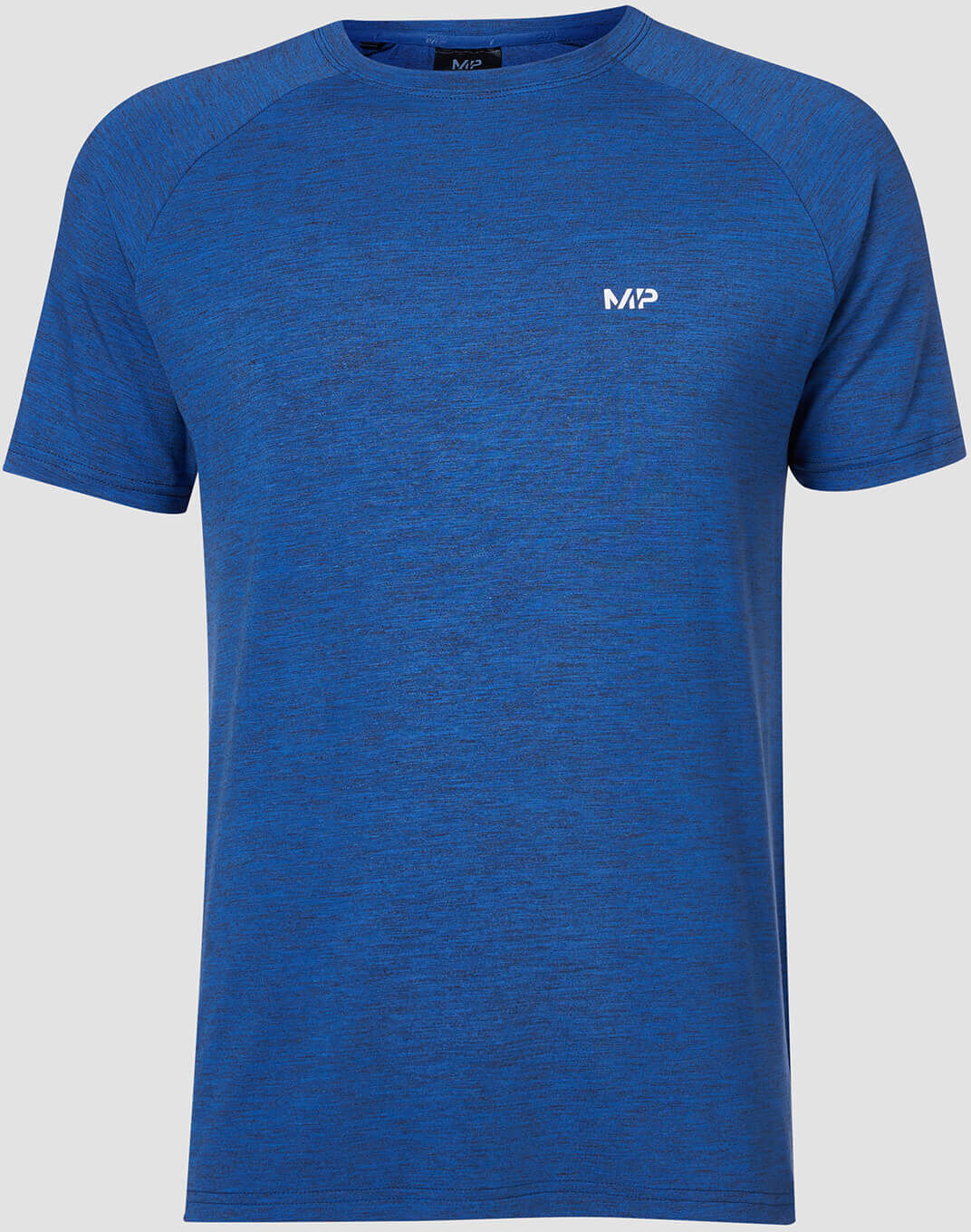 Myprotein T-shirt Performance Short Sleeve MP - Blu cobalto/Nero - XS Myprotein T-shirt Performance Short Sleeve MP - Blu cobalto/Nero - XS